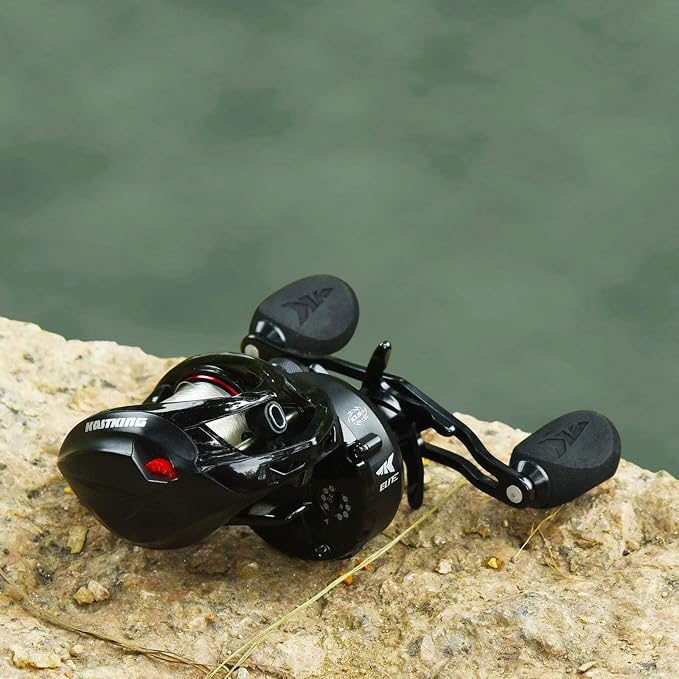 KastKing Speed Demon Elite Fishing Reel, World's Fastest 10.5:1 Gear Ratio/Deadbolt Baitcasting Reel, 10+1 Shielded Stainless Steel BB, CNC Lightweight Aluminum Frame, Available in Skipping Version