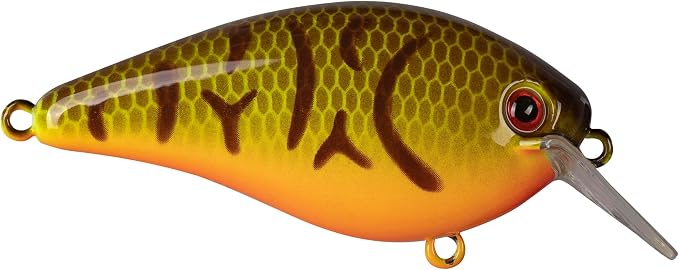 Strike King KVD 1.5 Hard Knock Fishing Lure, 3/8 oz, 3D Lifelike Eyes
