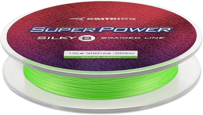 KastKing SuperPower Braided Fishing Line - Abrasion Resistant Braided Lines – Incredible Superline – Zero Stretch – Smaller Diameter – A Must-Have!