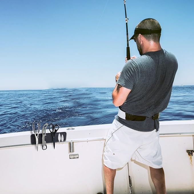 Boat Tool Holder, Boat Fishing Accessories, Boat Organizer is Used for Fishing Accessories Storage, Marine Magnetic Fishing Storage Magnet for Fishing Magnetic Tackle Storage