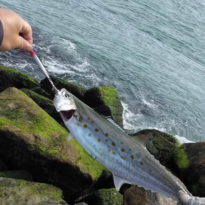 Saltwater Fishing Lures Fishing Jigs Fishing Spoons for Striped bass, Pompano, Spanish Mackerel ,Bluefish