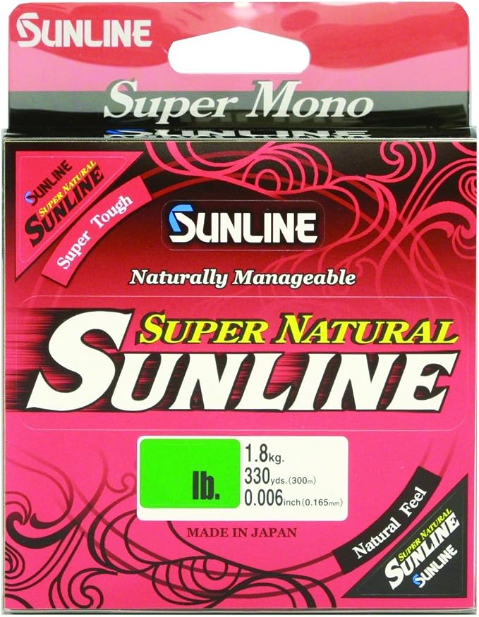 Sunline Super Natural Monofilament Fishing Line