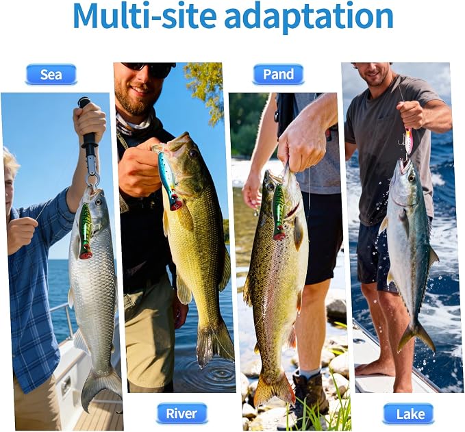 Large Top Water Popper Lure: 2pcs 3D Eyes Tuna Popper Saltwater Fishing Lures for Surf Fishing Gt Tuna Kingfish Large Predator Fish