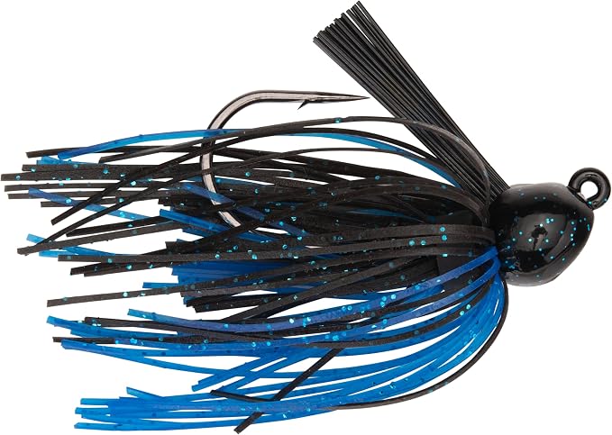 Strike King Bitsy Flip Jig Fishing Lure, Extra-Strong Weed Guard