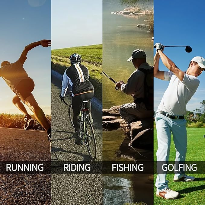 Polarized Sports Sunglasses for Men Women,Driving Fishing Cycling Mountain Bike Sunglasses UV400 Protection
