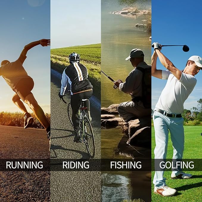 Polarized Sports Sunglasses for Men Women,Driving Fishing Cycling Mountain Bike Sunglasses UV400 Protection