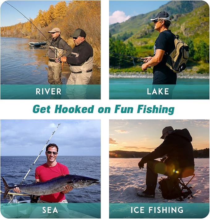 TRUSCEND Vibespinner Easy Catch Fishing Lures with BKK Hooks, Tail Spinner Baits with 4 Actions, Vibrating Swimming Flashing & Jigging for More Bites, Spoon Lures for Bass Trout Crappie Walleye Pike