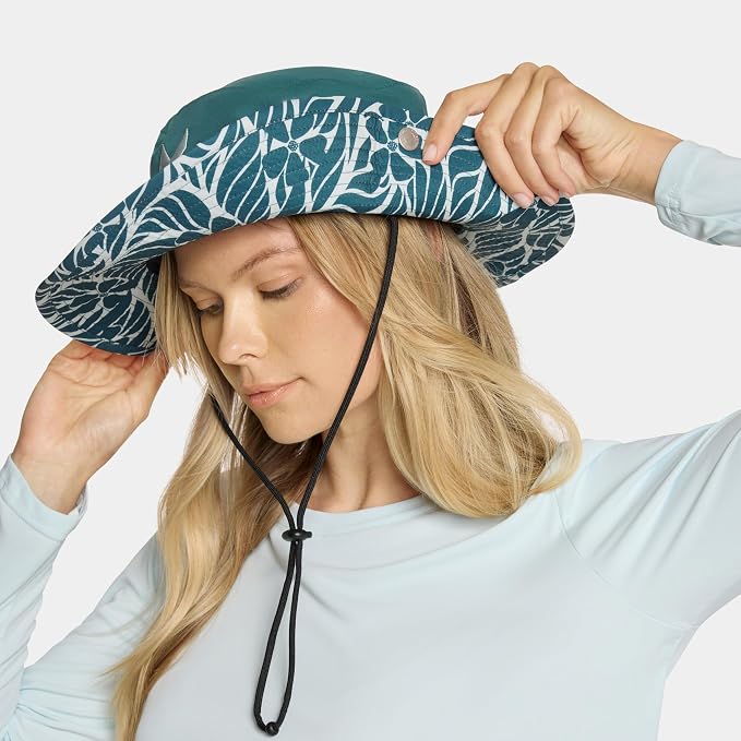 MISSION Cooling Bucket Hat - Unisex Wide-Brim Hat for Men & Women - Lightweight, Foldable & Durable - Cools Up to 2 Hours