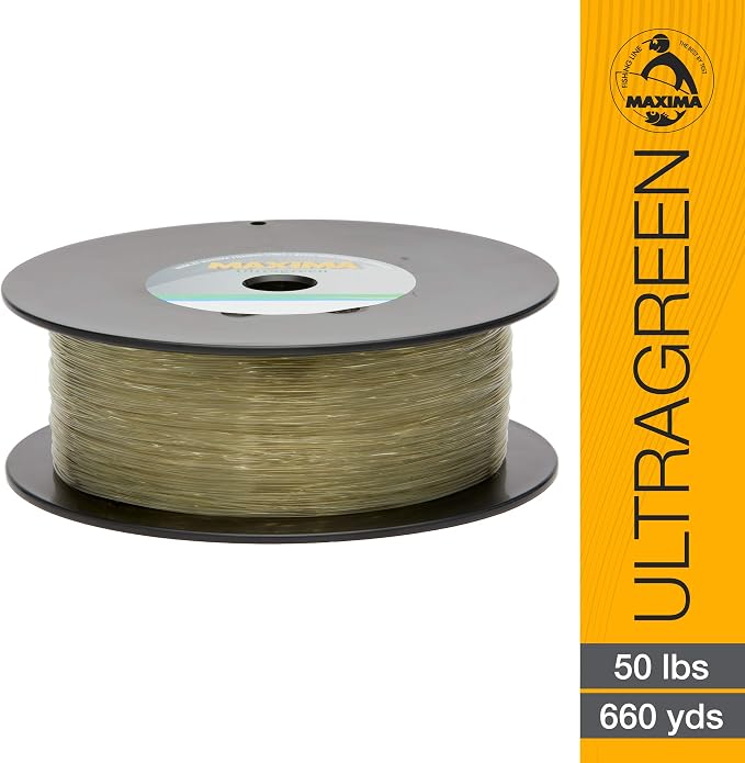 Maxima Fishing Line Maxi Spools, Ultragreen