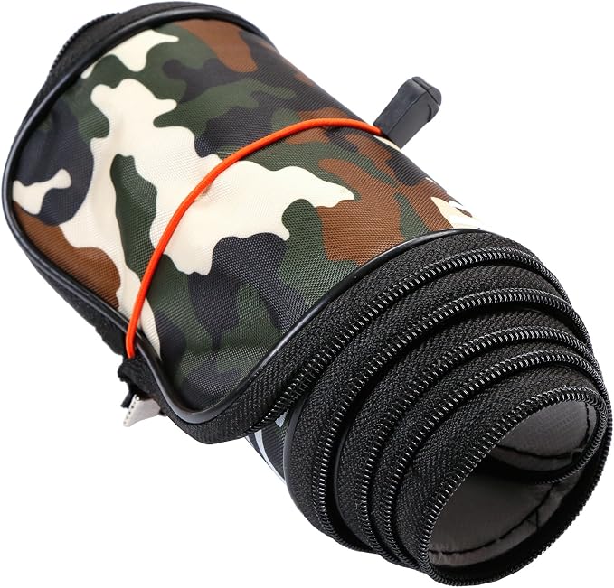 Foldable Fishing Rod Bag 45-Inches Durable Fishing Tackle Bag Storage Bag Portable Rod Tubes Rod Cases (Suit for 2-Piece 7-Feet Rod)