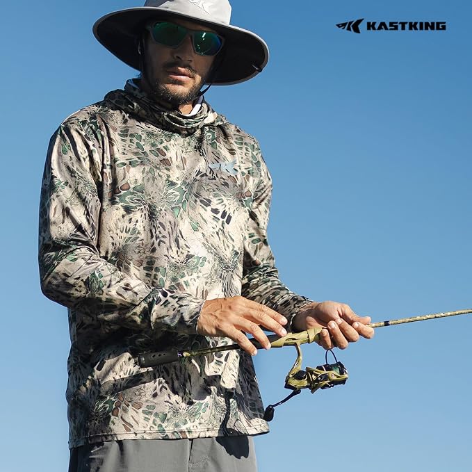KastKing Spartacus Defender Twin-Tip Fishing Rod and Reel Combo, Spinning & Baitcaster Combo, KastFlex IM7 Graphite 2-Piece Blanks with Backup Tip Section, PTS System, EVA Handles