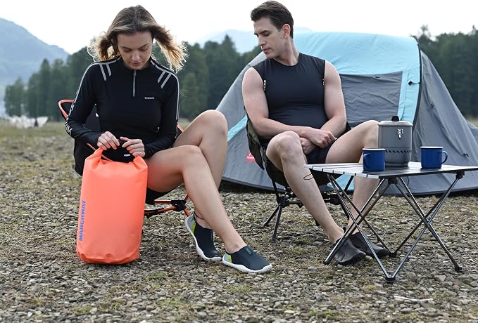 MARCHWAY Floating Waterproof Dry Bag Backpack 5L/10L/20L/30L/40L, Roll Top Sack Keeps Gear Dry for Kayaking, Rafting, Boating, Swimming, Camping, Hiking, Beach, Fishing