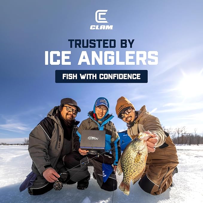 CLAM Ice Fishing Reels Inline and Spinning