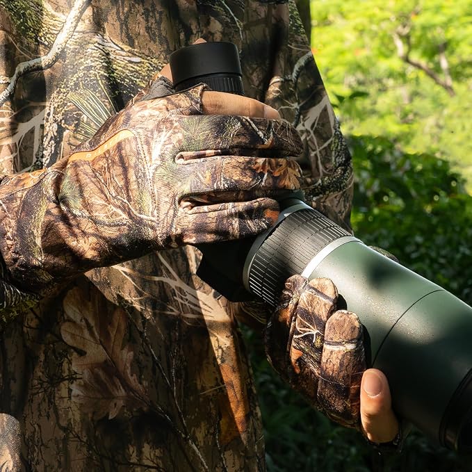 Palmyth Men's Hunting Gloves for Cold Weather and Winter Camo Glove