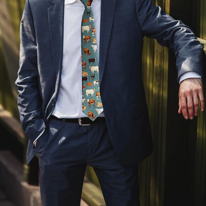 Men's Ties Slim Necktie Skinny Ties For Men Adjustable Neck Ties for Men