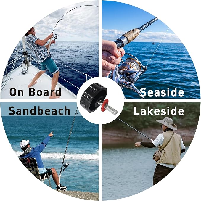 Universal Fishing Reel Handle Screw Caps