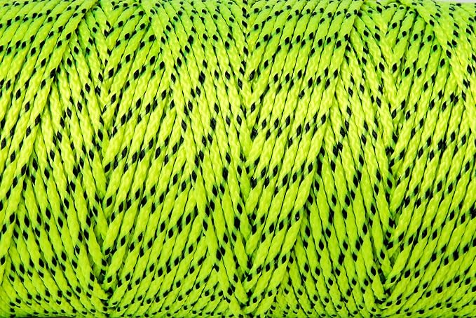 HONGDA Professional Masonry String Lines, 500 Feet #18 Bonded Braided Nylon Mason Line, Durable and Versatile String for Masonry, Construction, Gardening, and DIY Projects