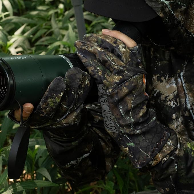 Palmyth Men's Hunting Gloves for Cold Weather and Winter Camo Glove