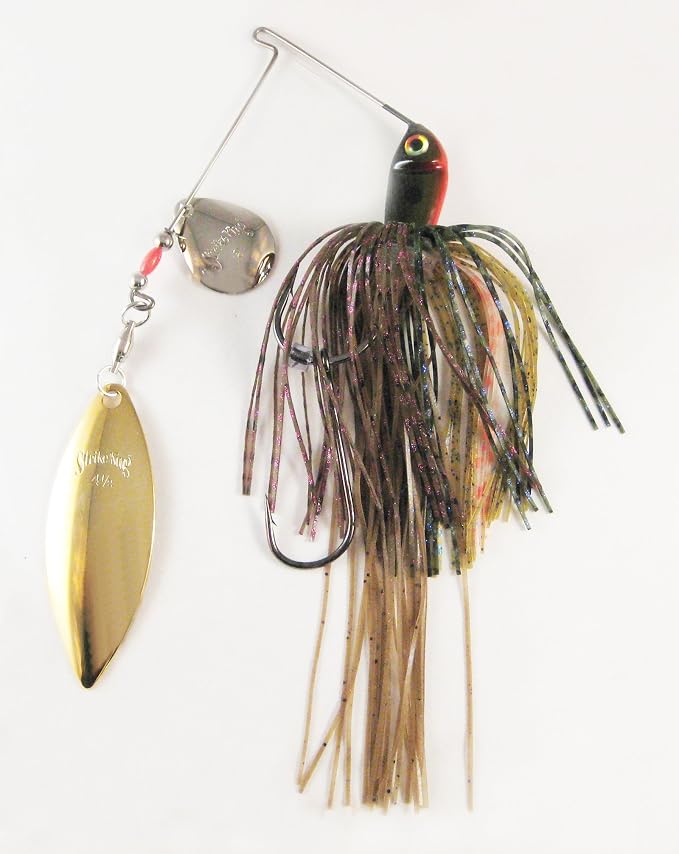 Strike King Premier Plus Spinnerbaits - Colorado/Willow (Bluegill, 0.375-Ounce)