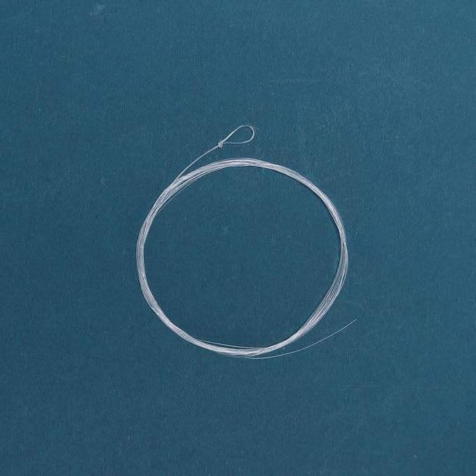 YYKBlueSky 9FT Clear Nylon Tapered Leader, Multiple Sizes 0X-7X (0X 1X 2X 3X 4X 5X 6X 7X) Optional, 5PCS Each for Freshwater Fly Fishing Line