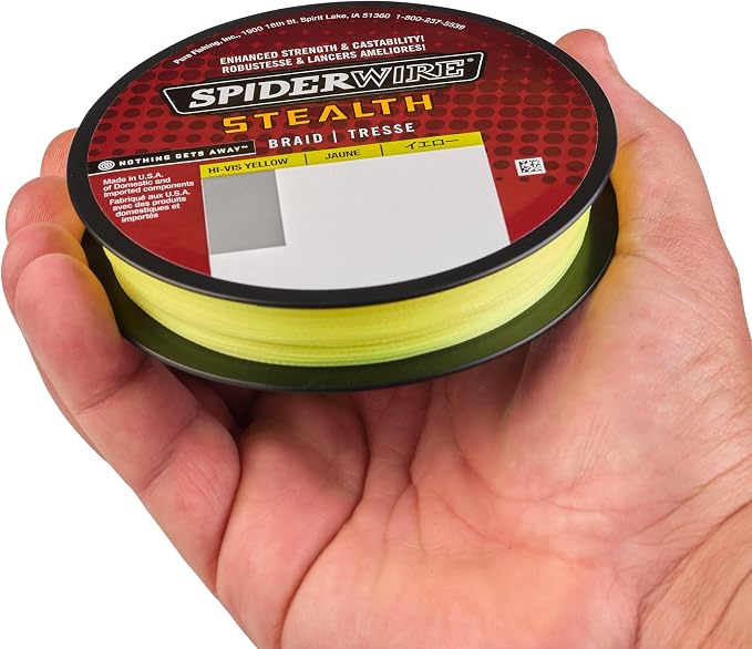 SpiderWire Stealth Braid Fishing Line
