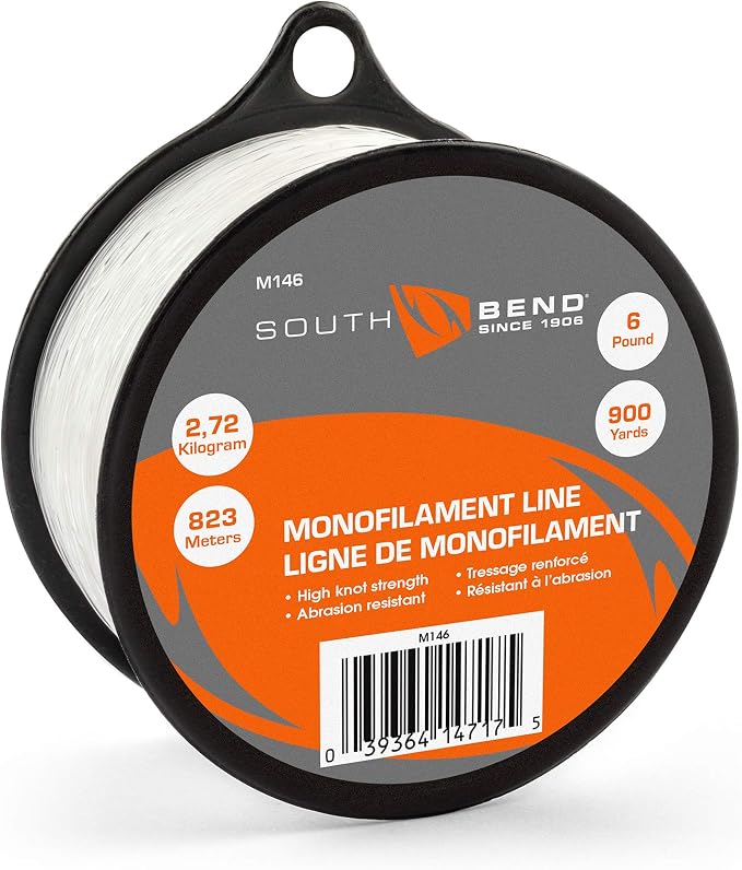 South Bend® M146 Test Monofilament Fishing Line, 6 Lbs Test, 900 Yd