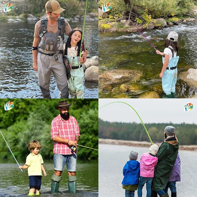 Aventik FreshStart Tenkara Rod in 7ft/8ft,Action 7:3 Complete Beginner Tenkara Rod Kit, 24T Carbon Fiber, Easy to Cast Flexible Durable Lightweight and Compact