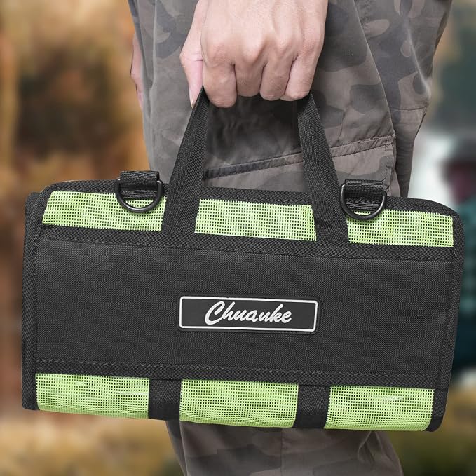 Lure Bag 6 Pocket PVC Protective Cover Durable Fishing Bag Trolling Lure Tackle Box