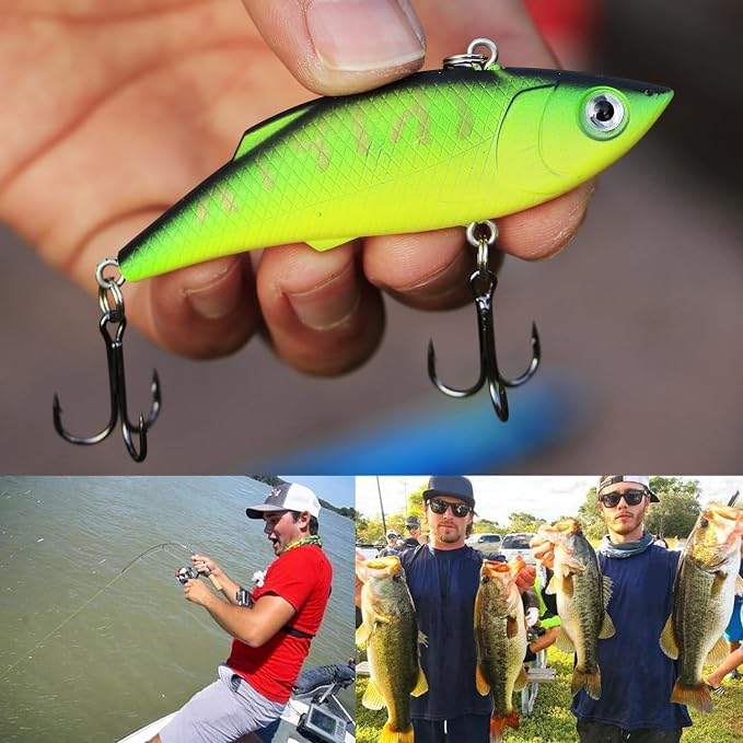 Sougayilang Minnow Fishing Lures Crankbaits Set Fishing Hard Baits Swimbaits Boat Topwater Lures for Trout Bass Perch Fishing