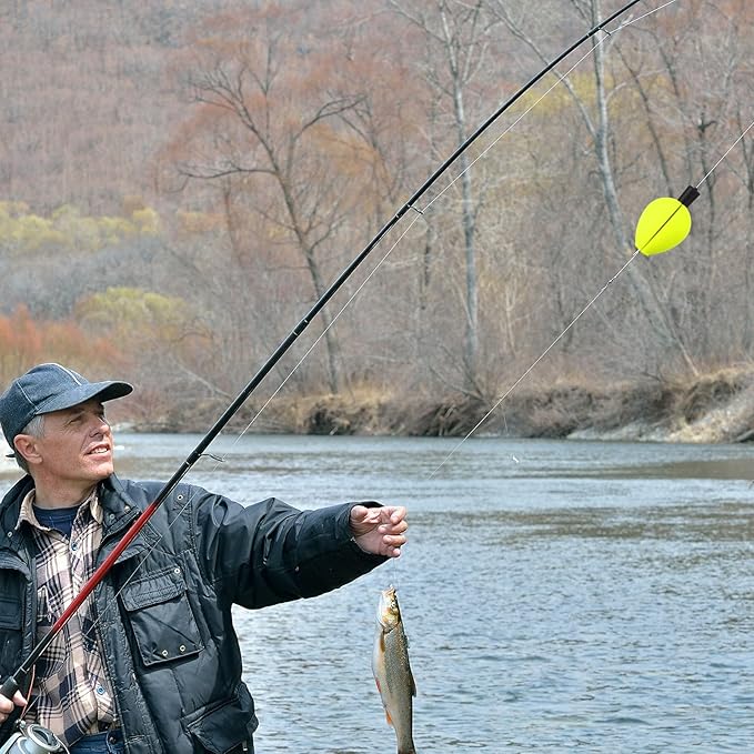 30 Pcs Trout Float Foam Teardrop Strike Fishing Bobbers Fishing Floats Fly Fishing Strike Indicators for Trout Offshore Saltwater Freshwater