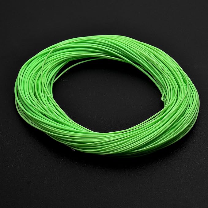 SF Fly Fishing Line Weight Forward Floating Fly Line for Fly Fishing 3wt 4wt 5wt 6wt 7wt 8wt 100FT Double Welded Loops