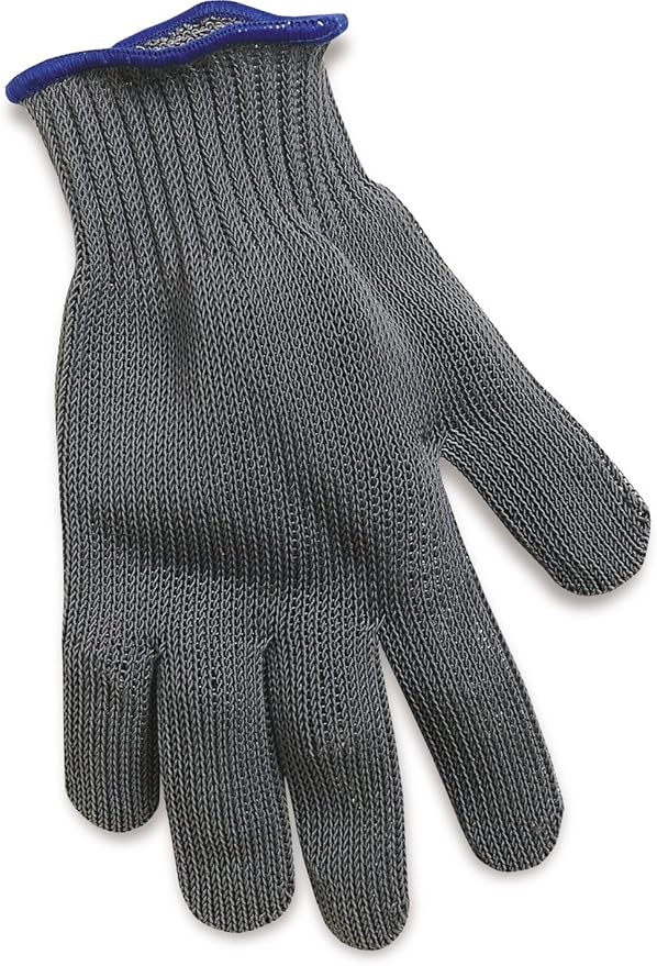 Rapala Fillet Glove Large, Cut-Resistant Protective Glove for Fish Cleaning, Secure Non-Slip Fit, Comfortable and Durable for Left or Right Hand Use