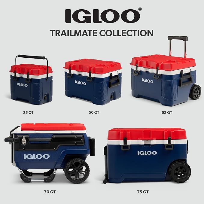Igloo Trailmate Cooler | Insulated Hard Shell Ice Chest