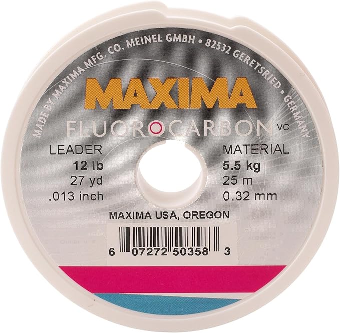 Maxima Fishing Line Leader Wheel, Fluorocarbon