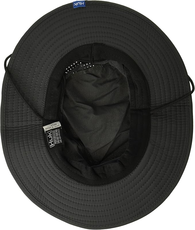 HUK Men's Boonie Hat, Wide Brim Fishing Hat for Men
