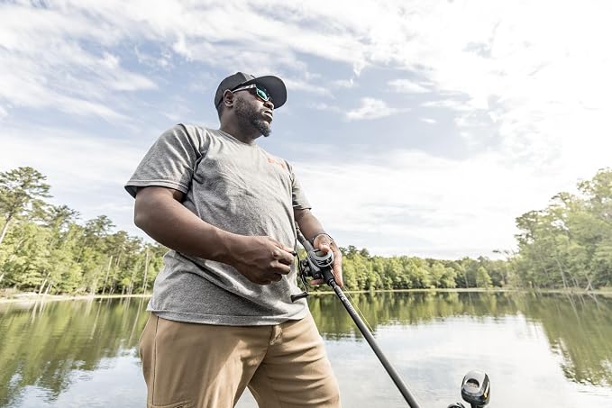 Lew’s Speed Spool RX Baitcast Fishing Reel, RH Retrieve, 8.3:1 Gear Ratio, 7+1 Bearings