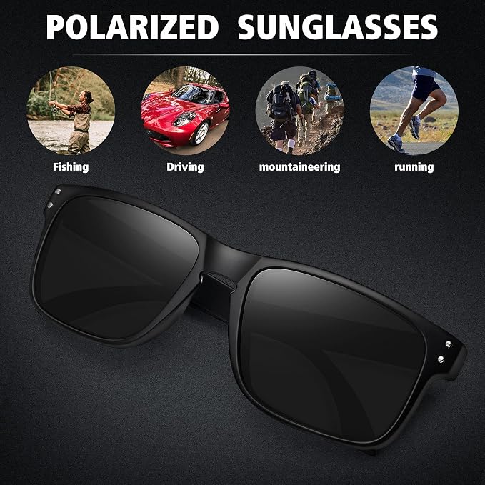 MEETSUN Polarized Sunglasses for Men Women Sports Driving Fishing Glasses UV400 Protection