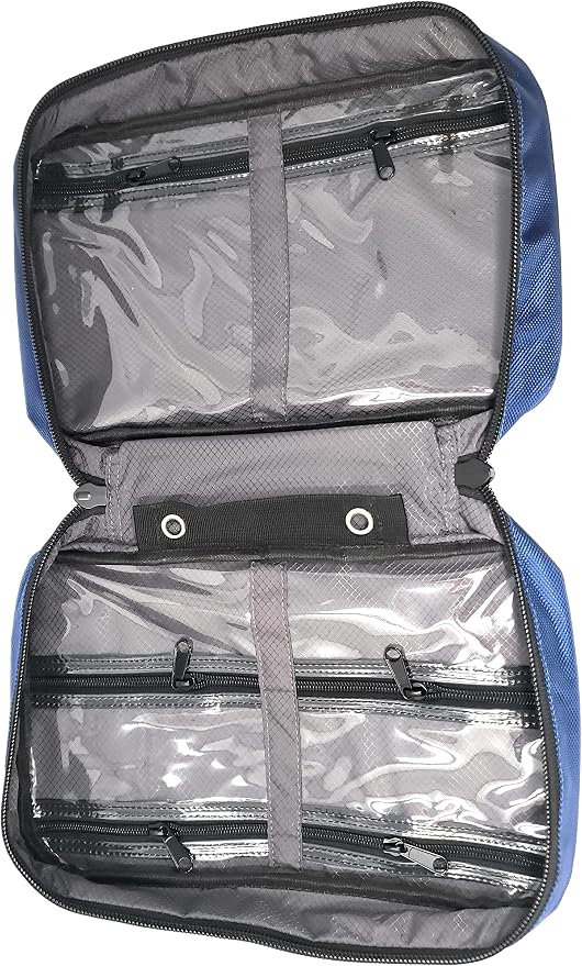 Reaction Tackle Deluxe Bait Binder – Water-Resistant Soft Plastic Bait Storage Bag, Saltwater & Freshwater Fishing Tackle Organizer, Lure Bag for Bass, Kayak, and Boat Fishing