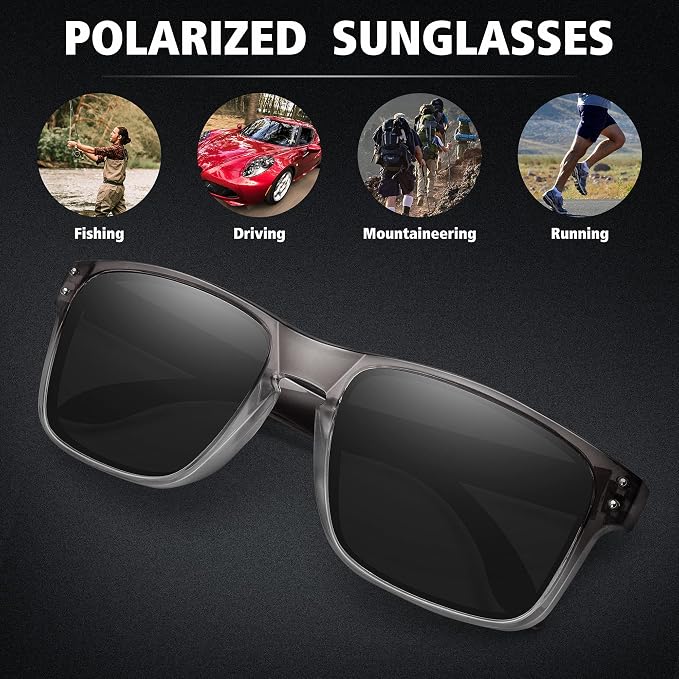 MEETSUN Polarized Sunglasses for Men Women Sports Driving Fishing Glasses UV400 Protection