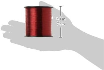 Zebco Cajun Line Smooth Cast Fishing Line, Low Vis Ragin' Red