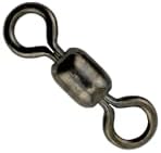 AFW American Fishing Wire Fishing Swivels - Mighty Mini 100% Stainless Steel Crane Swivels, 3X Stronger Than Brass, for Terminal Tackle Box, Up to 600lb Test - Fishing Gear for Fishing Line Leaders
