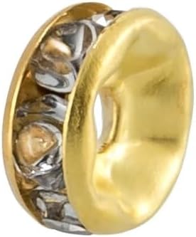200pcs Fishing Bead Wedding Spinner Ring for Trolling Rig Walleye Rig Trout Lure Bait Inline Spinners Lure Making Supplies Bass Angler Gift