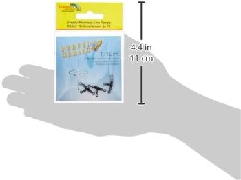 Thundermist Lure Company T-Turn 3-Way Swivel Tangle Free Tackle Equipment