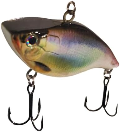 2 3/4" DDT Lipless Crankbait for Bass Fishing Lure Vibe Trap Crank Bait Lifelike Bait Sink