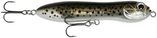 Topwater Co Tide Walker Jr Walking Topwater Fishing Lure – Surface Bait for Redfish, Speckled Trout, Bass, Snook & Stripers – Saltwater Freshwater (Multiple Colors)