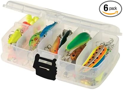 Plano 3449-22 Small Double-Sided Tackle Box,Premium Tackle Storage,(Pack of 6)