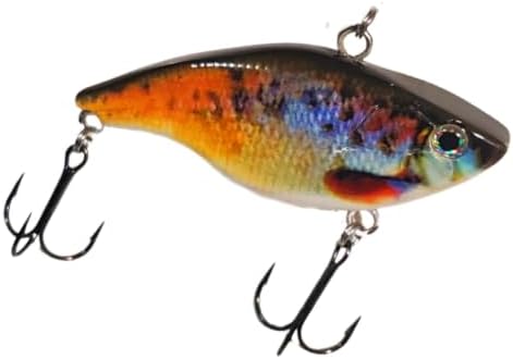 2 3/4" DDT Lipless Crankbait for Bass Fishing Lure Vibe Trap Crank Bait Lifelike Bait Sink