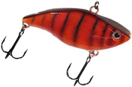 2 3/4" DDT Lipless Crankbait for Bass Fishing Lure Vibe Trap Crank Bait Lifelike Bait Sink
