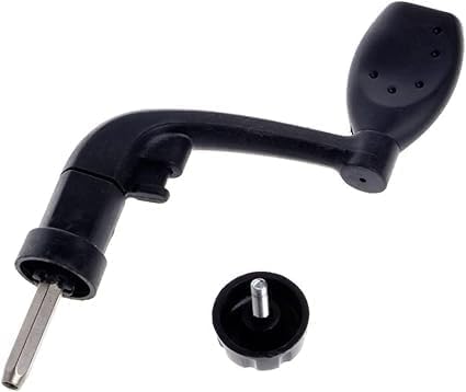 Universal Fishing Reel Handle, Plastic Power Crank Handle for Spinning and Reels, Saltwater Fishing Gear Replacement Parts
