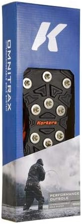 Korkers OmniTrax 3.0 Fishing Sole - Triple Threat with Carbide Spikes